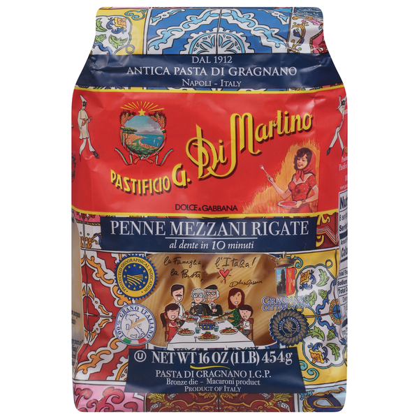 Penne Mezzani Rigate de Pastificio G. Di Martino