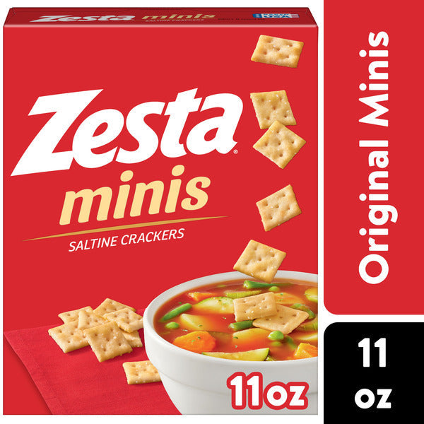 Zesta Kellogg's Zesta Minis Original Saltine Crackers, 11 oz