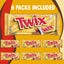 Paquete a granel de barras de chocolate con caramelo y galleta TWIX