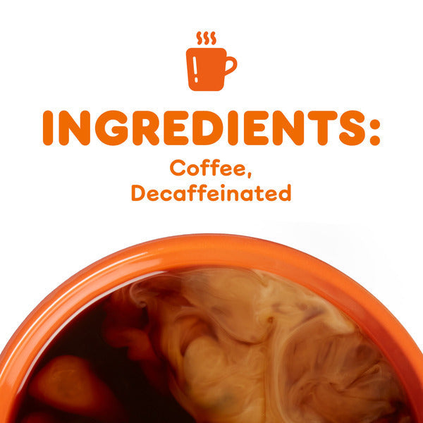 Café moulu décaféiné de torréfaction moyenne Dunkin'