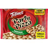 Pizza Congelada Totino's Party con Salchicha y Masa Fina