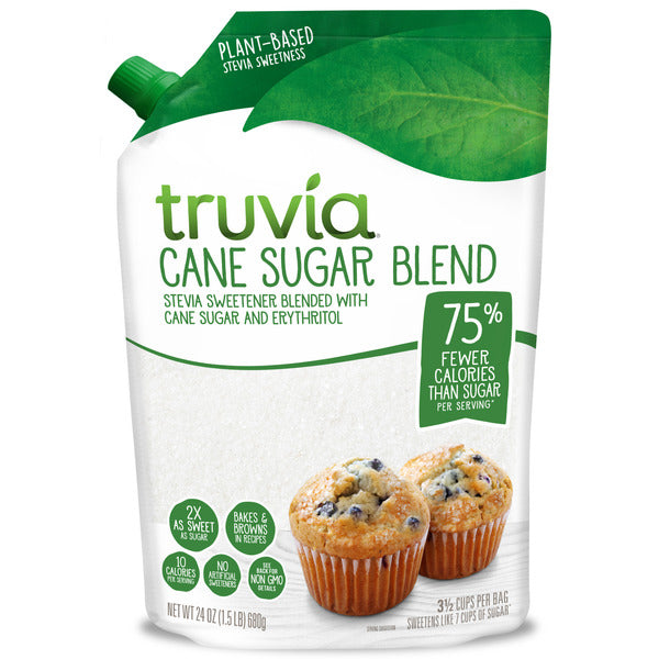 Truvia Cane Sugar Blend - Stevia and Cane Sugar Mix