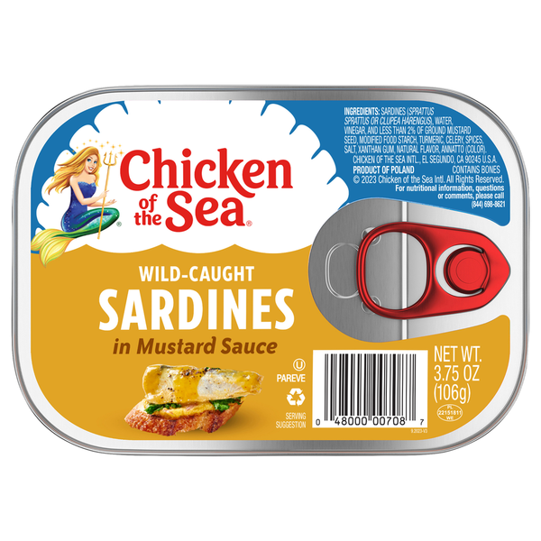 Sardinas Silvestres en Salsa de Mostaza de Chicken of the Sea
