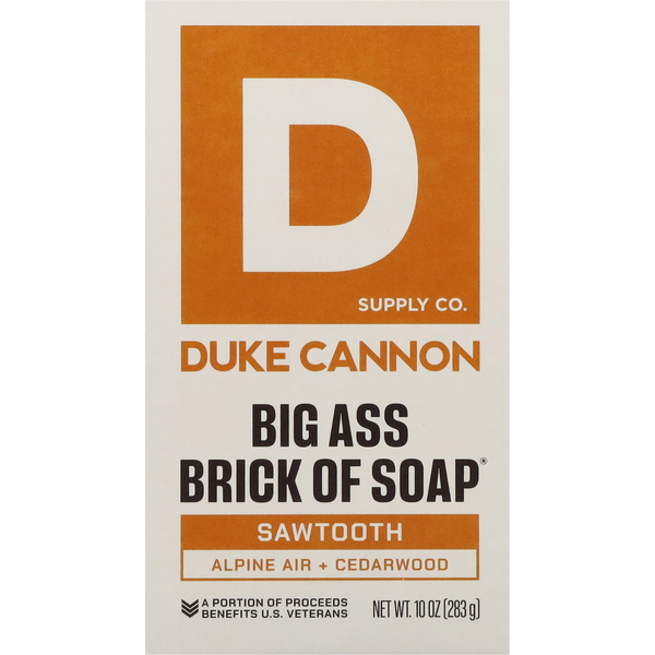 Duke Cannon Sawtooth Big Ass Brick de Savon