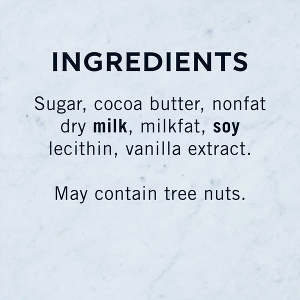 Barre de chocolat blanc de cuisson Ghirardelli Premium