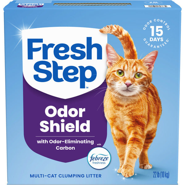 Fresh Step Odor Shield Multi Cat Clumping Litter