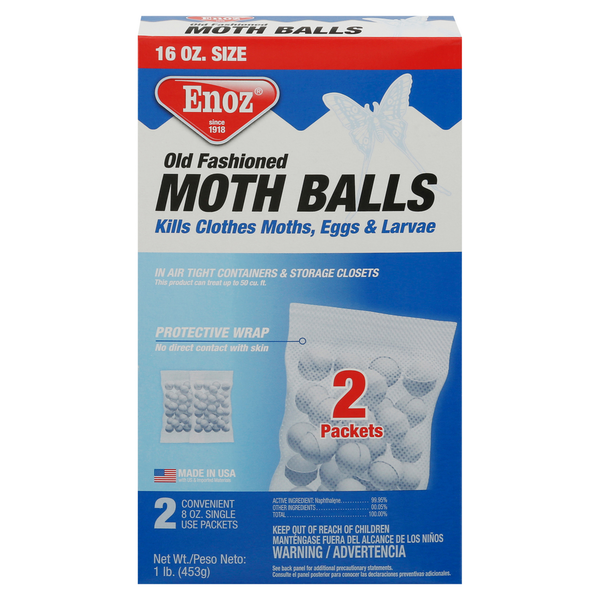 Boules de Moth Enoz - Protection à l'ancienne