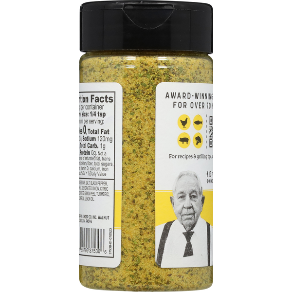 Kinder's Lemon Pepper Seasoning