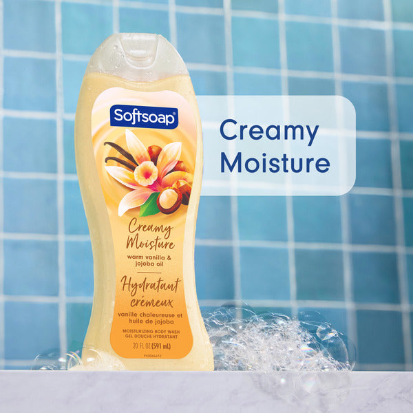 Softsoap Moisturizing Body Wash Gel - Warm Vanilla & Jojoba Oil