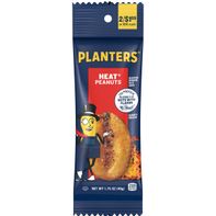 Planters HEAT Peanuts Tube, 1.75 OZ