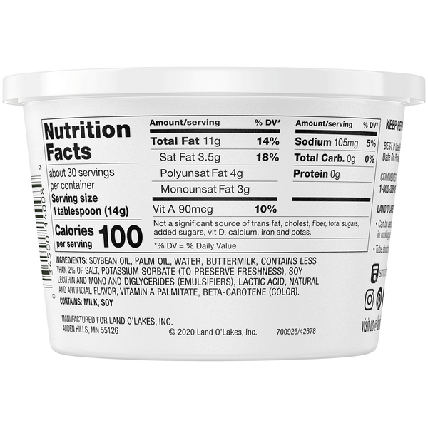 Margarine Tartinable Land O Lakes