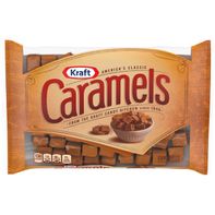 Caramels enrobés individuellement de Kraft America