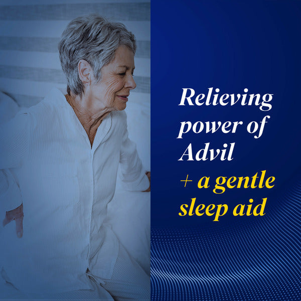 Advil PM Alivio del Dolor y Ayuda para Dormir
