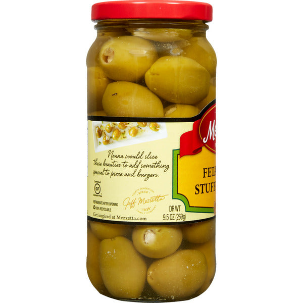 Aceitunas Rellenas de Queso Feta Mezzetta