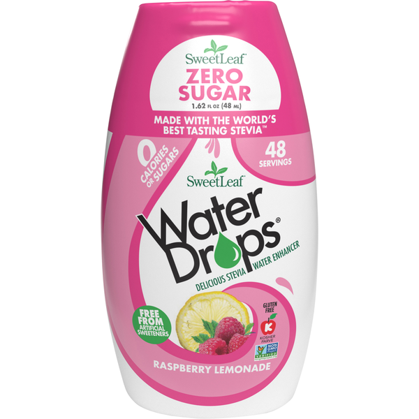 Potenciador de Agua SweetLeaf Limón con Frambuesa - Sin Azúcar