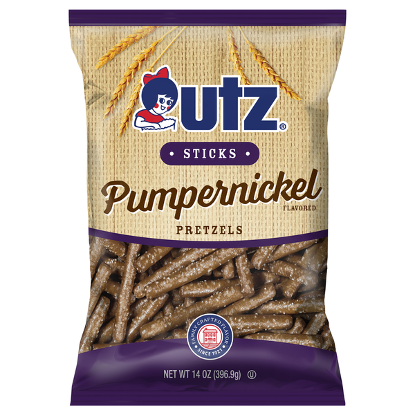 Utz Pumpernickel Pretzel Sticks