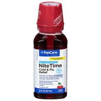 TopCare Nite Time Cold & Flu Relief - Cherry Flavor