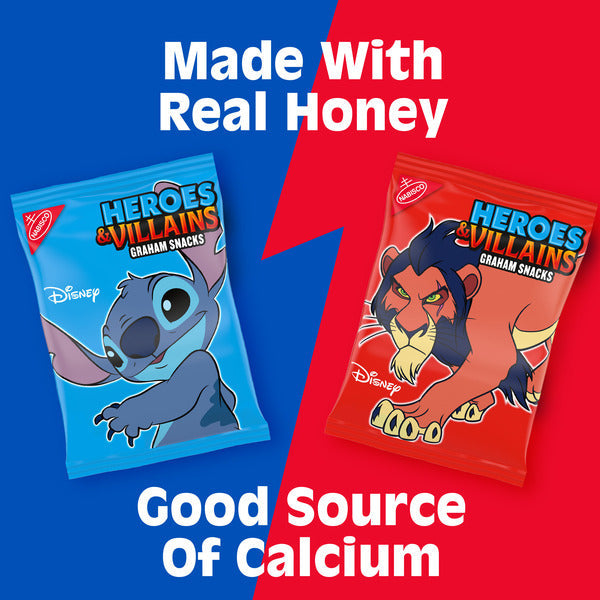 NABISCO Heroes And Villains Graham Snacks Variety Pack - 10 oz
