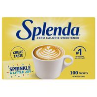 Splenda No Calorie Sweetener Packets