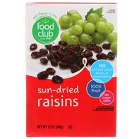 Raisins au soleil Food Club