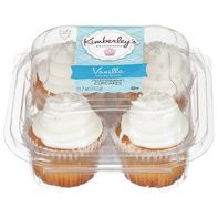 Kimberley's Bakeshoppe Vanilla Filled Cupcakes