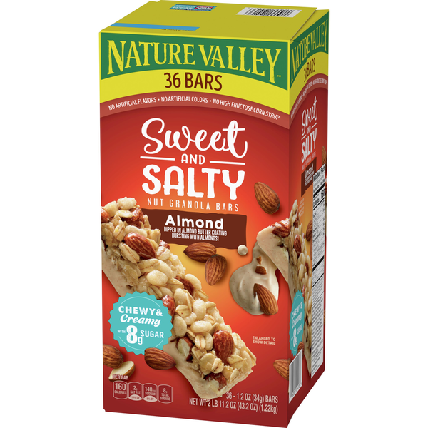 Barres de granola Nature Valley aux amandes sucrées et salées