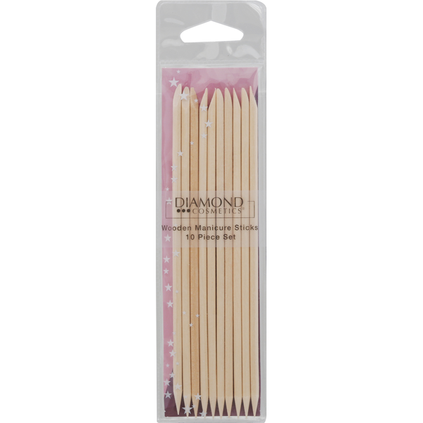 Diamond Cosmetics Wooden Manicure Sticks