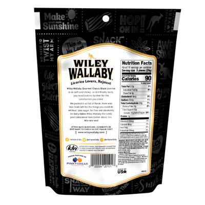 Wiley Wallaby Classic Black Licorice