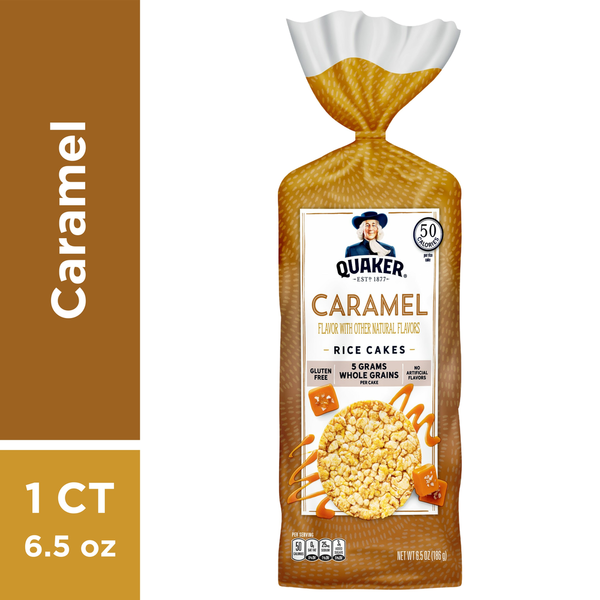 Galletas de Arroz Caramelizadas Quaker - Snack Ligero y Crujiente