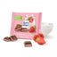 Barra de Chocolate con Leche Ritter Sport con Relleno de Crema de Fresa