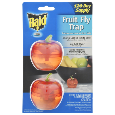 Raid Fruit Fly Trap - Effective Household Solution