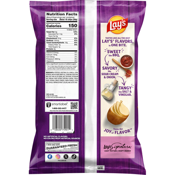 Chips de pomme de terre Lay's Tout Dressed