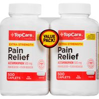 TopCare Extra Strength Pain Relief, 500 mg Capsules