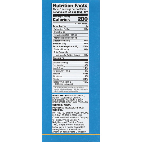 Prince Rotini Pasta - Premium Quality Italian Noodles