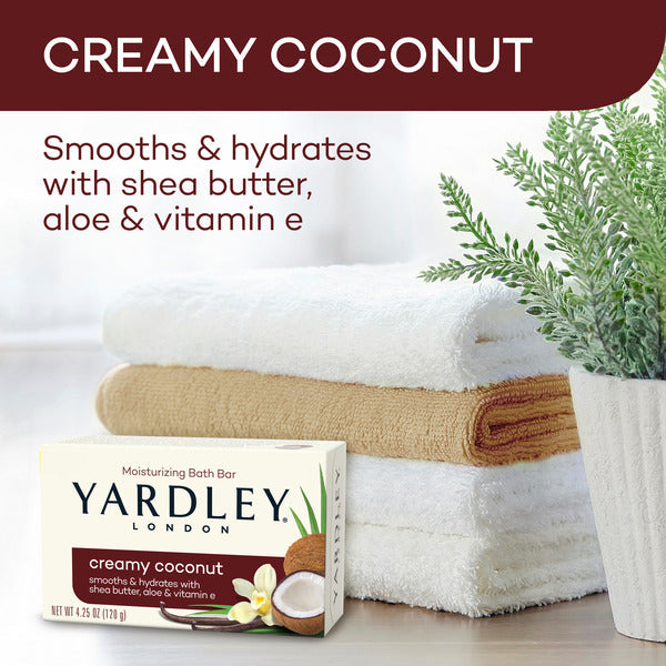 Yardley London Crème de Coco Savon Hydratant