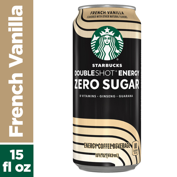 Starbucks Zero Sugar Doubleshot Café Iced Vanille