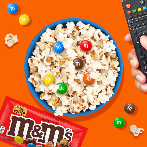 Bonbons M&M's au beurre de cacahuète et chocolat au lait taille normale
