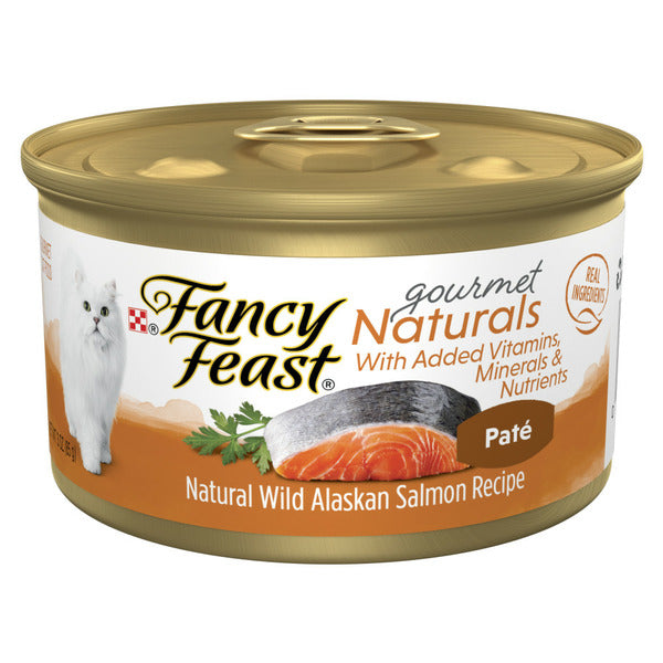 Purina Fancy Feast Receta de Salmón Sin Granos para Gatos