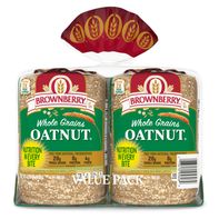 Pan de Granos Enteros Oatnut Brownberry - Paquete de 2