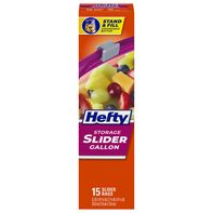 Bolsas de Almacenamiento con Cierre Hefty de Impresión Invernal