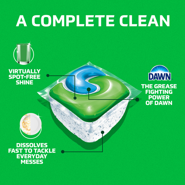 Cascade Complete Dishwasher Detergent - Lemon Scent