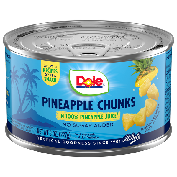 Dole Pineapple Chunks - Juicy and Delicious