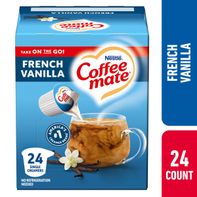 Crema de café Coffee mate vainilla francesa líquida