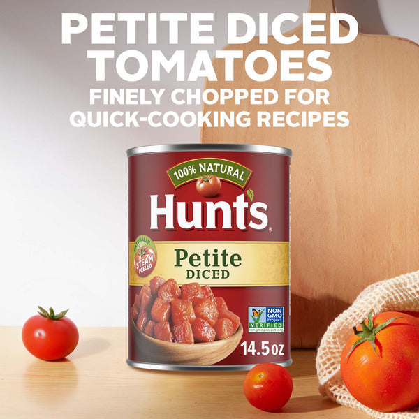 Hunt's Petite Diced Tomatoes