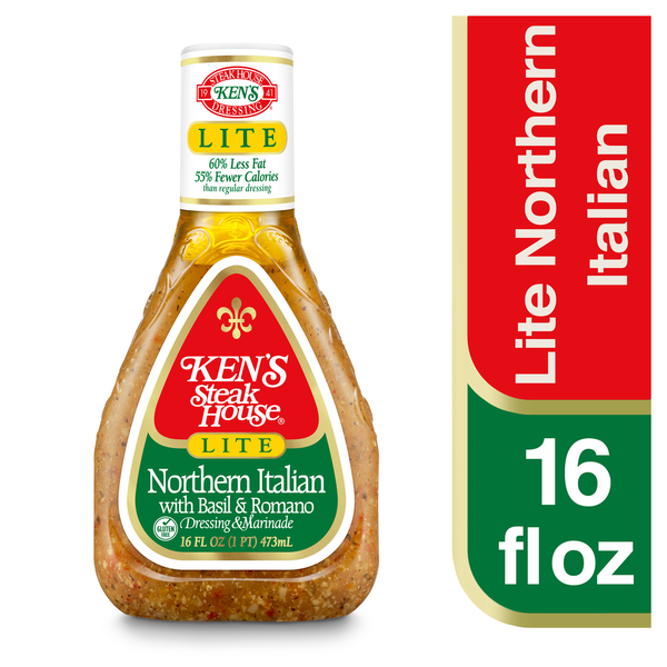 Vinaigrette et Marinade Lite Italienne du Nord de Ken's Steak House