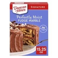Gâteau marbré au fudge parfaitement moelleux de Duncan Hines
