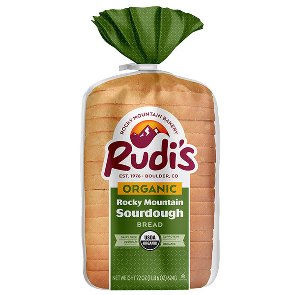 Pain au levain biologique des montagnes Rocheuses de Rudi