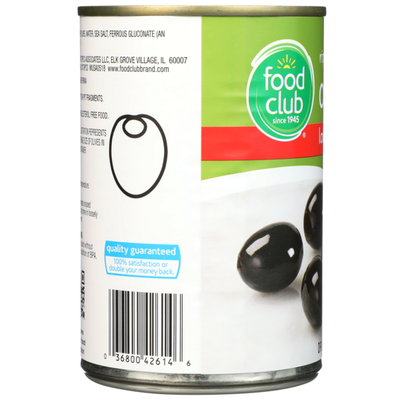 Aceitunas Grandes y Maduras Sin Hueso Food Club