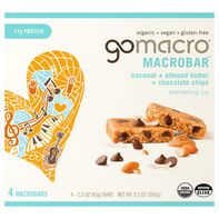 Barre granola GoMacro au chocolat et beurre d'amande à la noix de coco