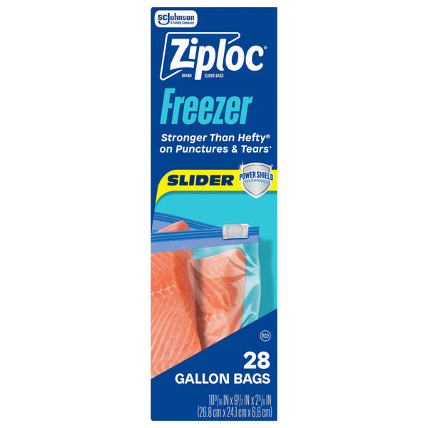 Sacs de congélation Ziploc Gallon avec technologie Power Shield